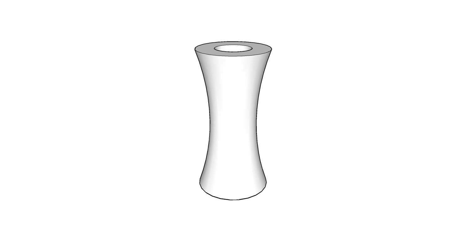 Vase Weiss